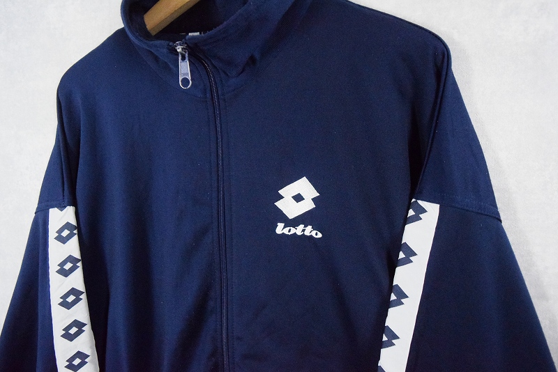 【限定製作】 ネイビー スポーツ ロット 紺 ハイネック ジャージ ジャケット・アウター