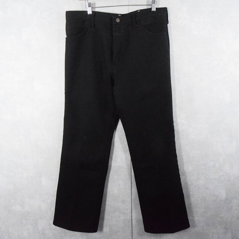 90's Wrangler USA製 ランチャードレスジーンズ BLACK W35
