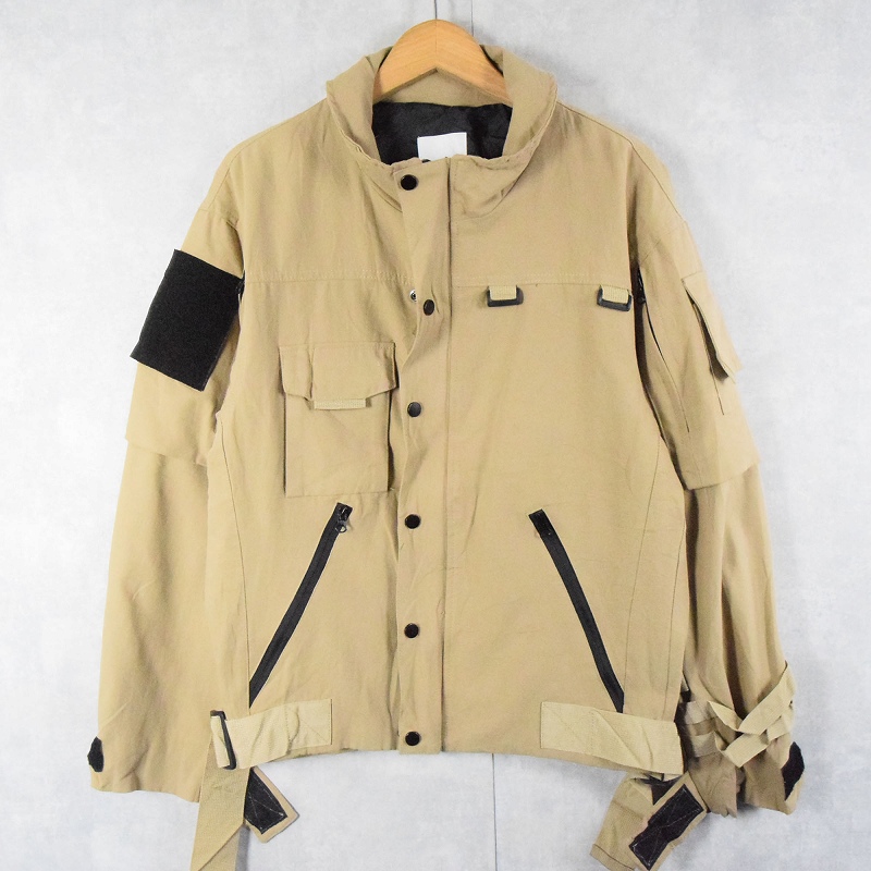UNM ORIGINAL DESIGN マルチポケット ジャケット M