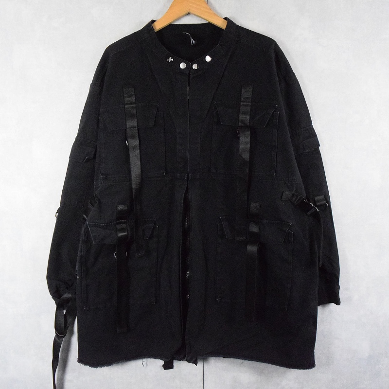 Y's yohji yamamoto ファスナーデザイン 変形ダブルジャケット