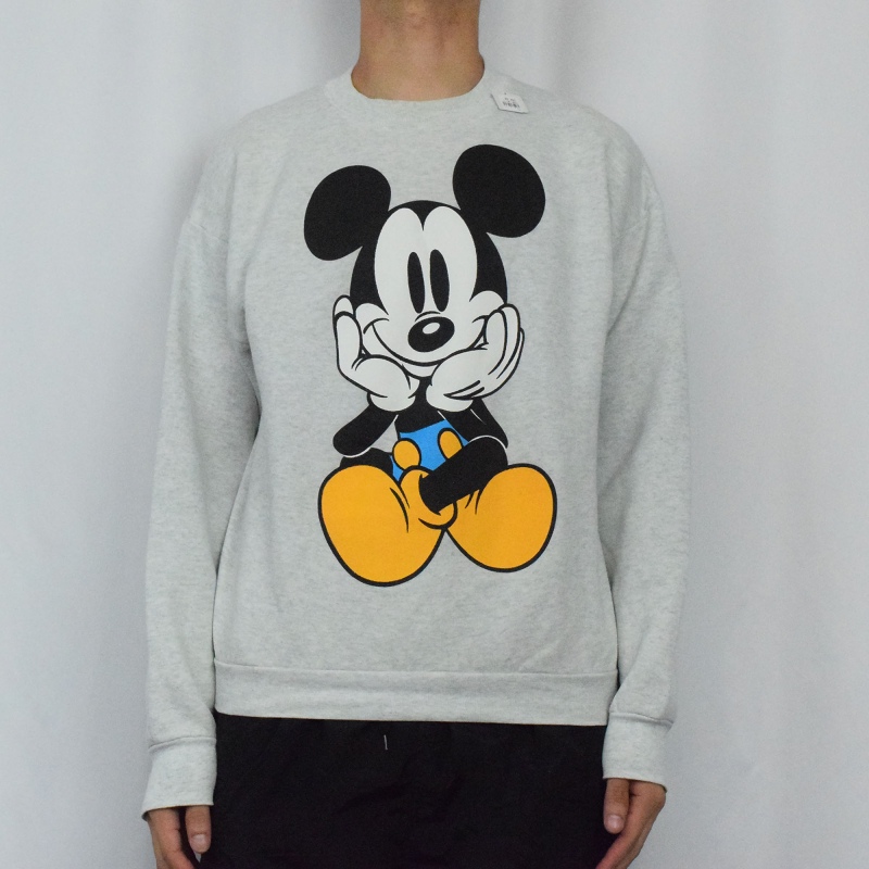 ヴィンテージ古着】90~00's MICKEY / ミッキー DISNEY クルー