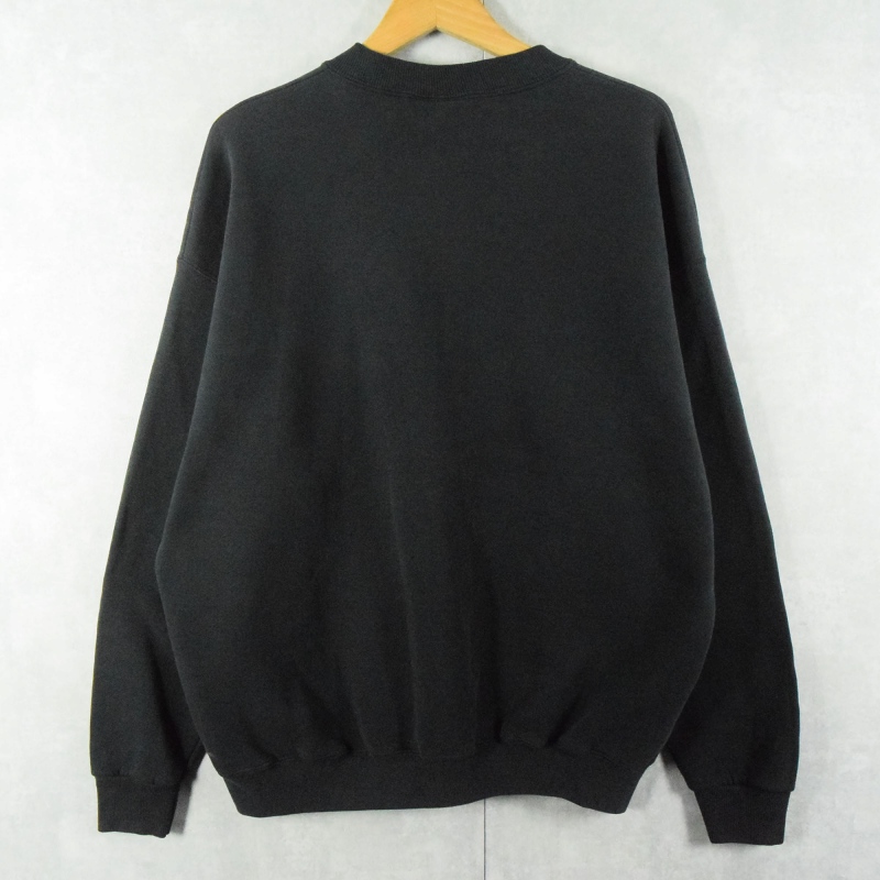 90's Lee HEAVY WEIGHT USA製 無地スウェット BLACK XL