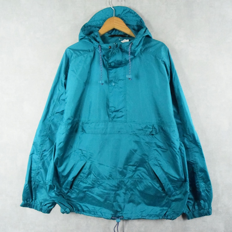 80〜90's Eddie Bauer リップストップ ナイロンアノラックパーカー