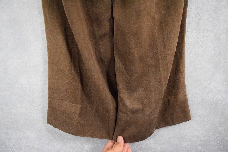 50年代 50s 60年代 60s ツータック 茶色 ブラウン パンツ | ビンテージ古着屋Feeet 通販 名古屋 大須 メンズ