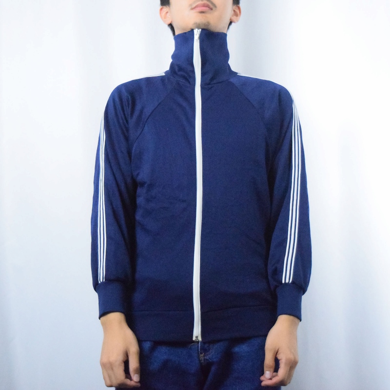 80's sportswear USA製 トラックジャケット NAVY M