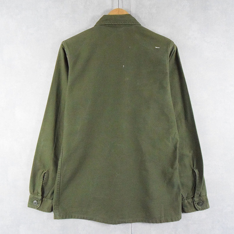 良品✨GreatLand ミリタリーシャツ 90s Y2K 綿100 カーキ L