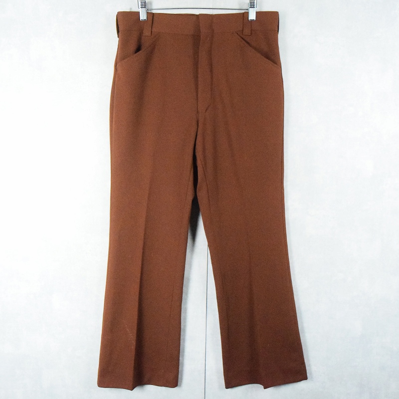 70's~80's FARAH Flare Slacks USA製 W35 70年代 80年代 フレア