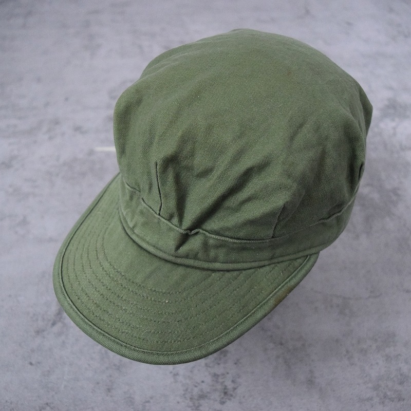 50s 60s メカニックキャップ　US.ARMY ミリタリー　ヴィンテージ