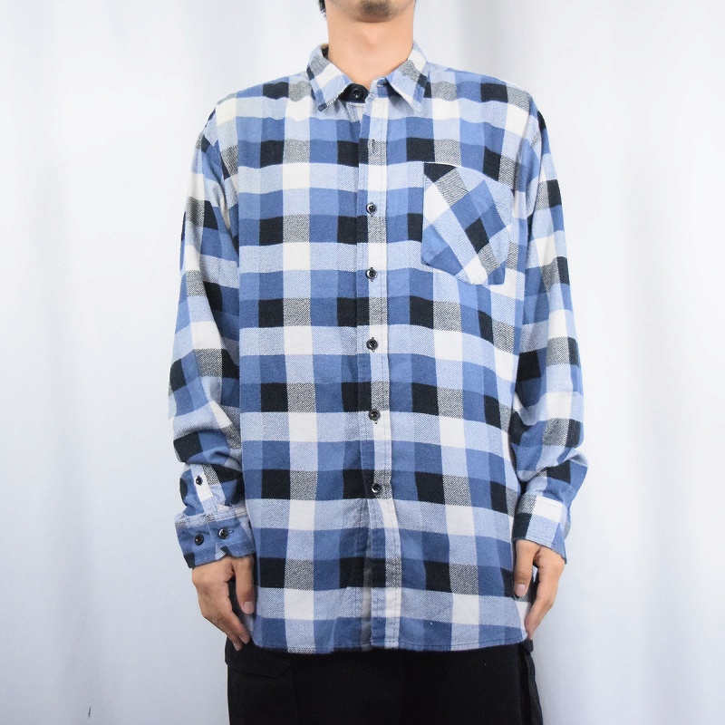 商品画像：古着 Deadstock!! 80s St John's Bay ブルー × ブラック 3
