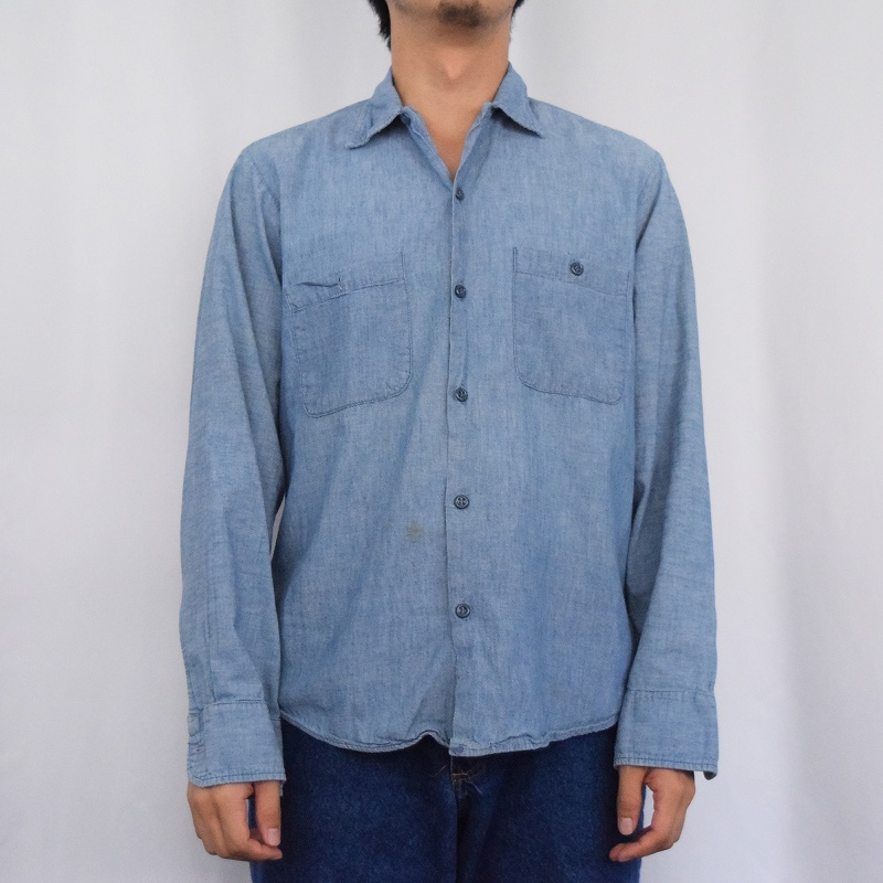 60〜70's DUBBLE WARE シャンブレーシャツ