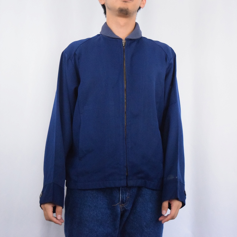 【オープニング 大放出セール】 ネイビー 紺 60s 60年代 | 名古屋 通販 ビンテージ古着屋Feeet ジャケット・アウター