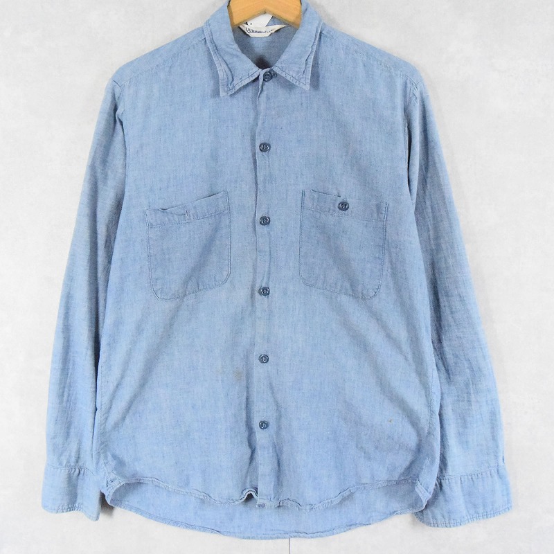 60〜70's DUBBLE WARE シャンブレーシャツ