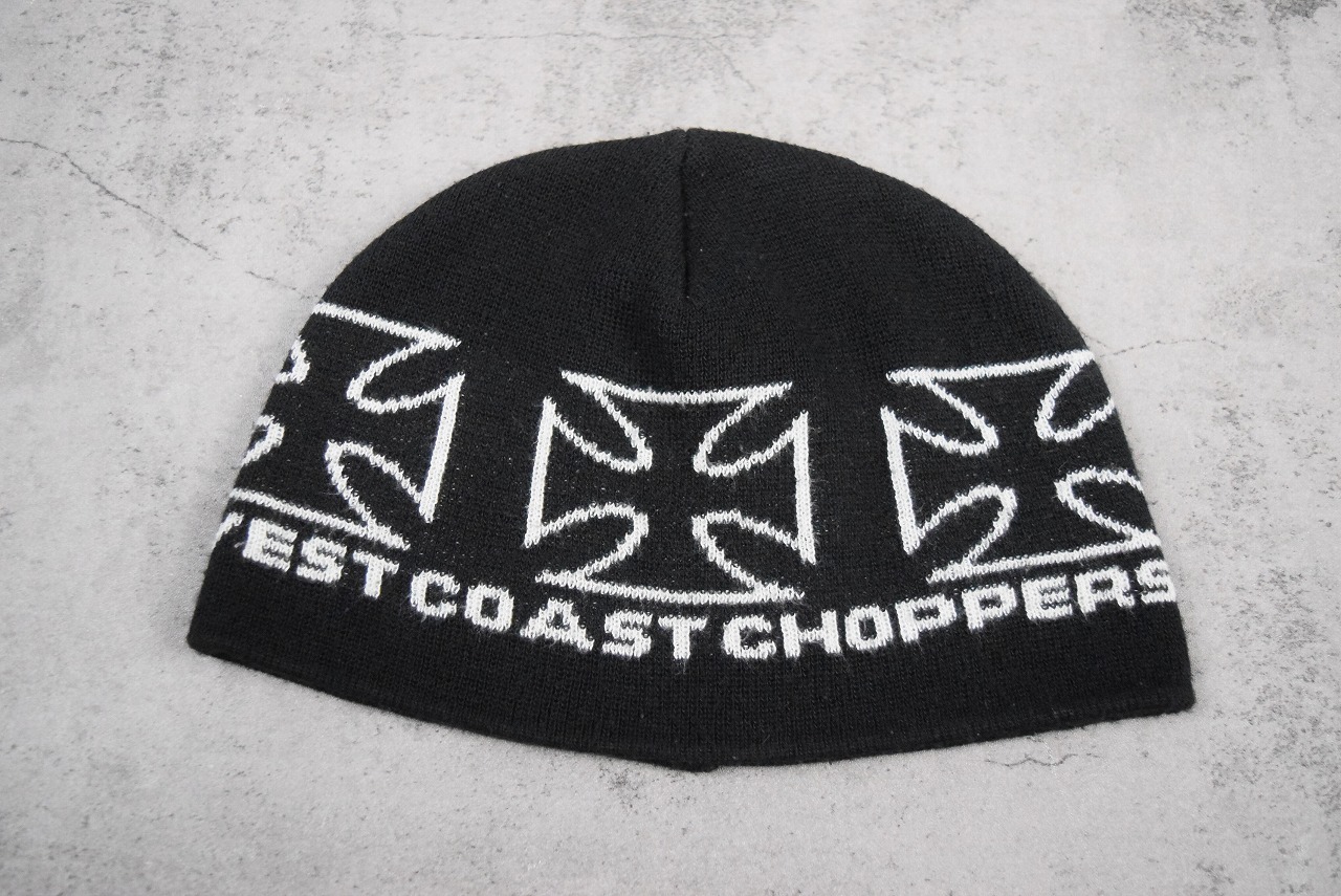 ブランド登録なし WEST COAST CHOPPERS ウエストコーストチョッパーズ ビーニー ”アイアンクロス” ブラック【BEANIE IRON  CROSS BLACK】 ニット帽・ビーニー : ウェビック2号店 - 通販 - Yahoo!ショッピング