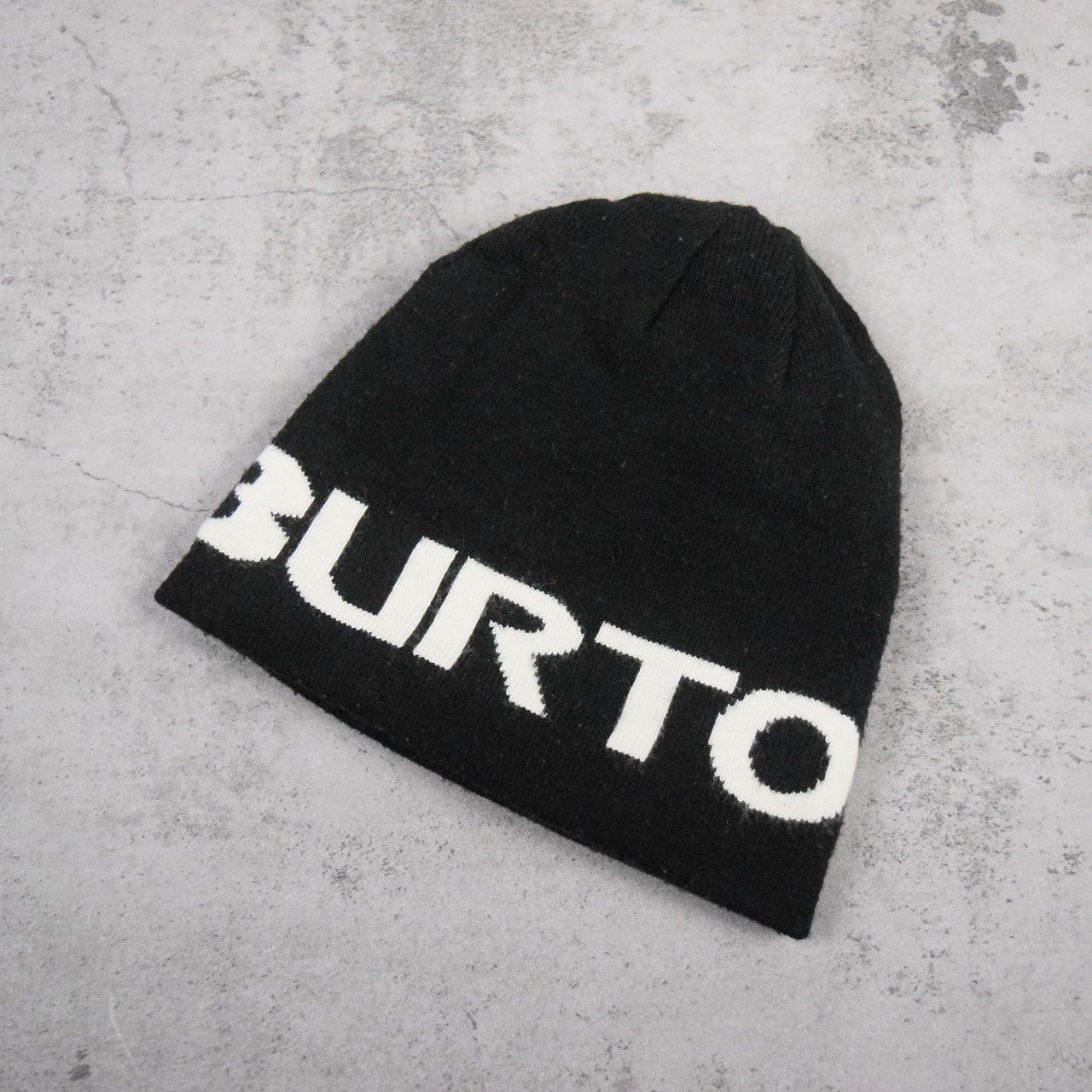 BURTON リバーシブル ニットキャップ BLACK