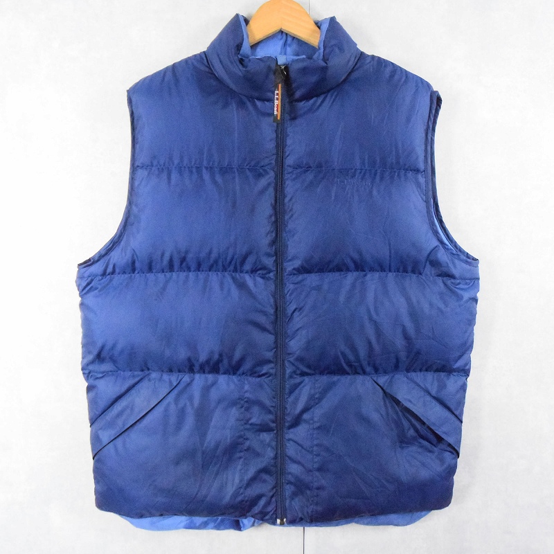 2000's L.L.Bean リバーシブル ダウンベスト L