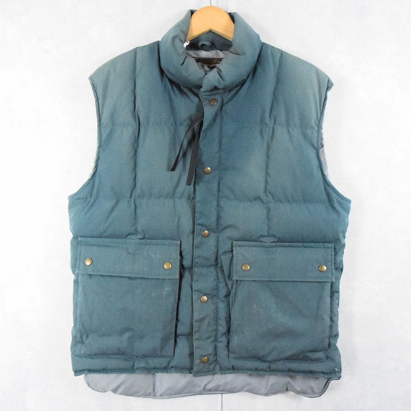 80's Eddie Bauer USA製 ダウンベスト M