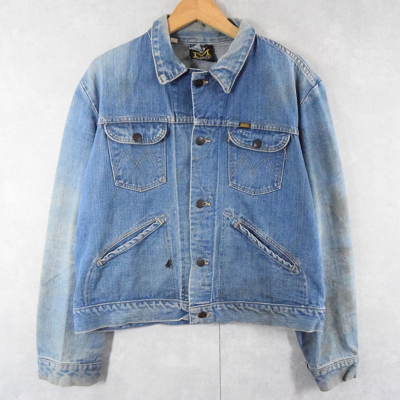 70's MAVERICK USA製 デニムジャケット SIZE46