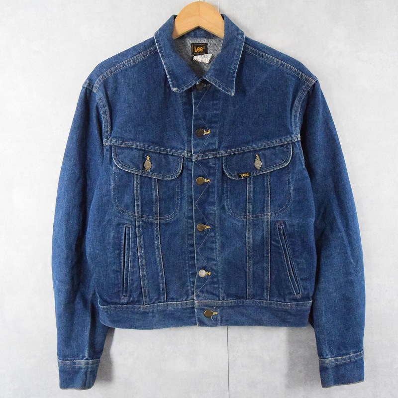 古着 70年代 リー Lee リバーシブル デニムジャケット Gジャン
