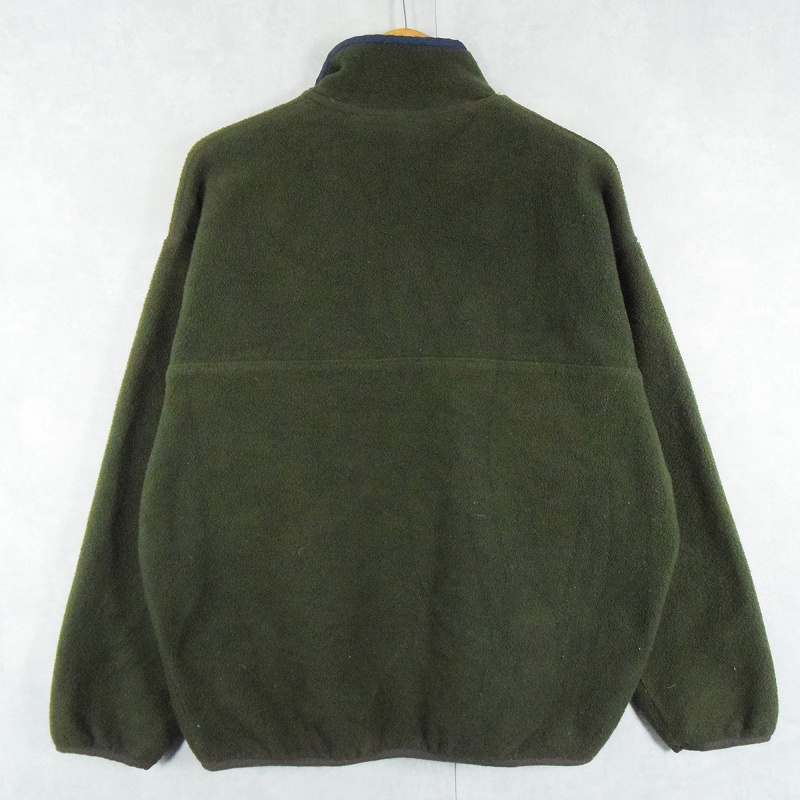 90s USA製 patagonia シンチラフリースジャケット ブルー系 S