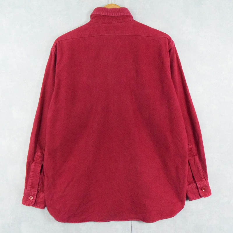 80s】L.L.Bean エルエルビーン シャモアクロスシャツ USA製