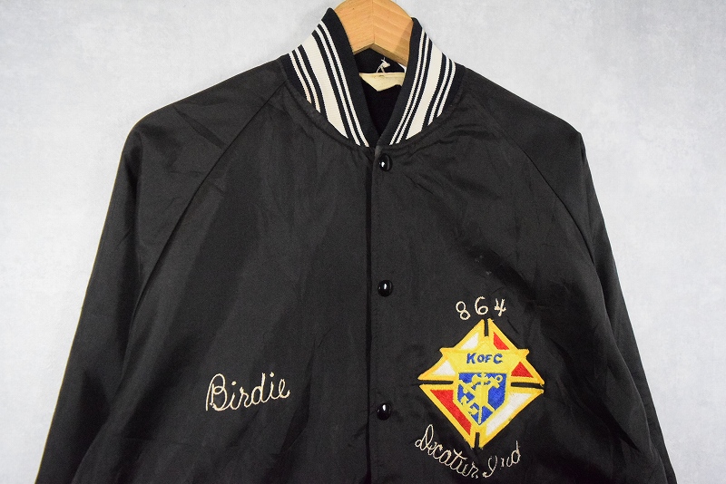 【逸品】 ブラック 80s 70s 80年代 70年代 黒 │ヴィテージ フルスナップ ジャケット・アウター