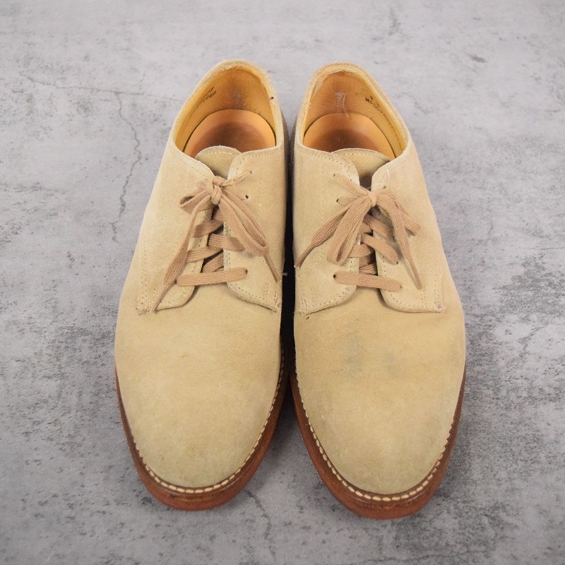 80〜90's POLO COUNTRY Ralph Lauren USA製 プレーントゥ スエードレザーシューズ 28cm