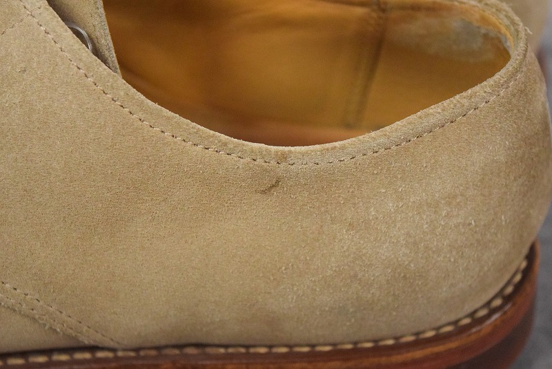 80〜90's POLO COUNTRY Ralph Lauren USA製 プレーントゥ スエードレザーシューズ 28cm