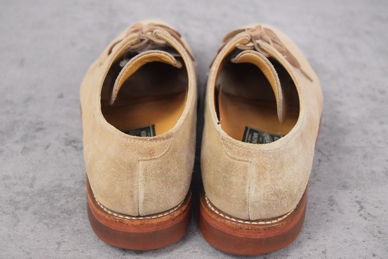 80〜90's POLO COUNTRY Ralph Lauren USA製 プレーントゥ スエードレザーシューズ 28cm