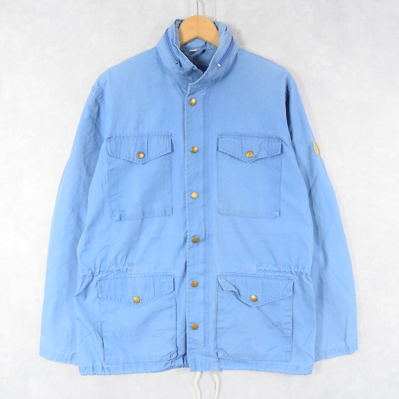 激安人気新品 80年代 80s │ヴィテージ ライトブルー 水色 ミリタリータイプ ジャケット・アウター