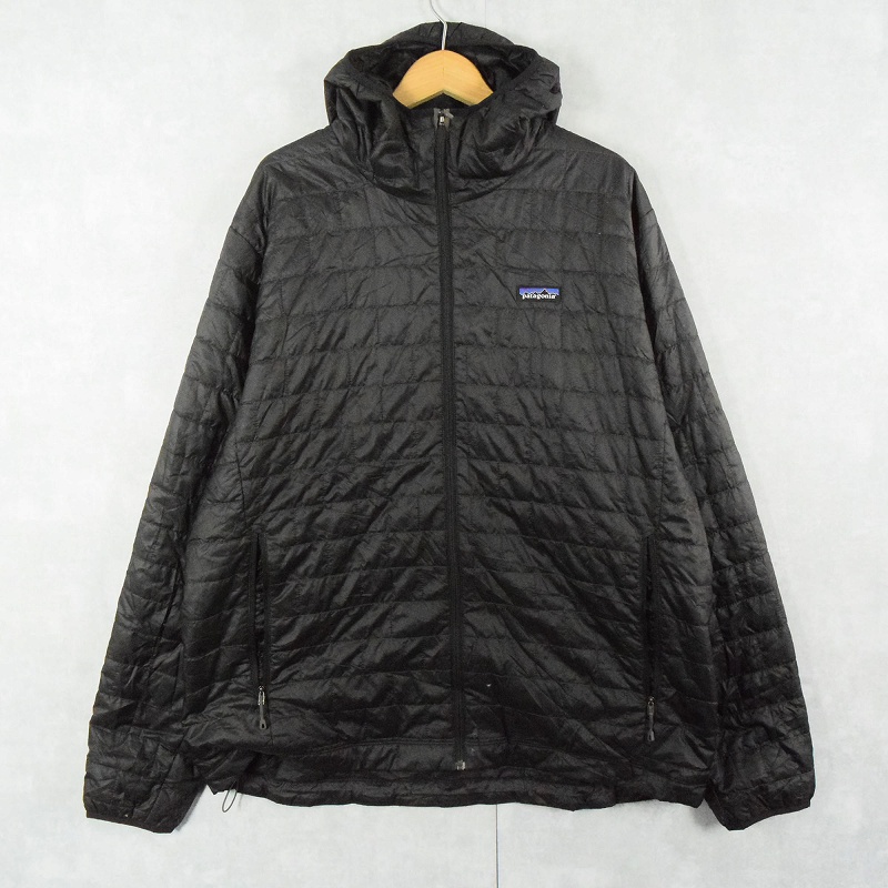 2016AW Patagonia ナノパフフーディー BLACK XXL