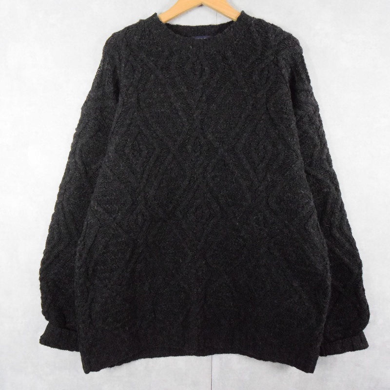 DAVIS & SQUIRE ウールハンドニットセーター XL