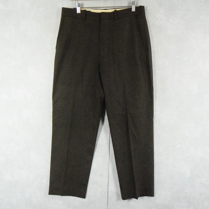 POLO Ralph Lauren ウール×ナイロン スラックス KHAKI W31