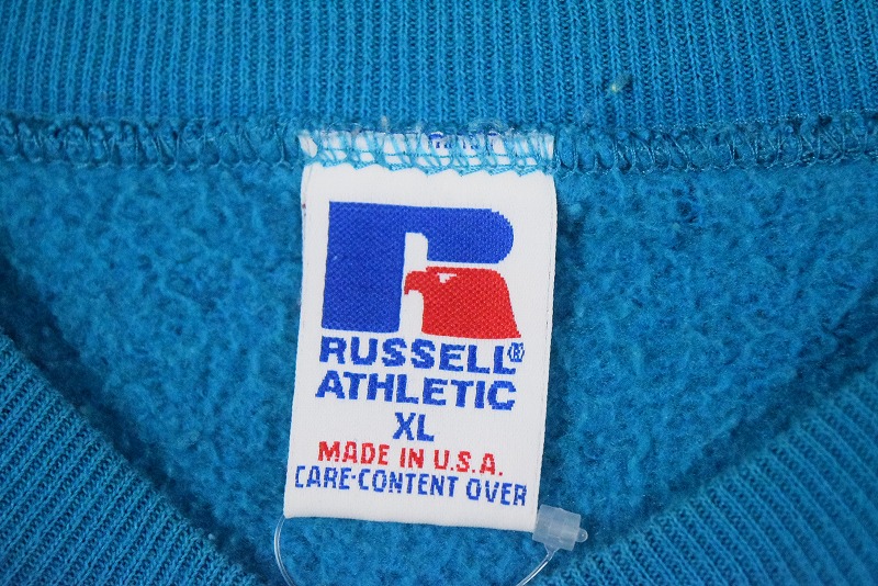 90s 90年代 ラッセルアスレチック アメリカ製 トレーナー 青