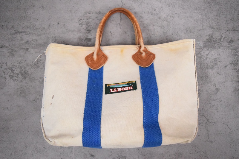 L.L.Bean / LLビーン レザーハンドル トートバッグ 80s