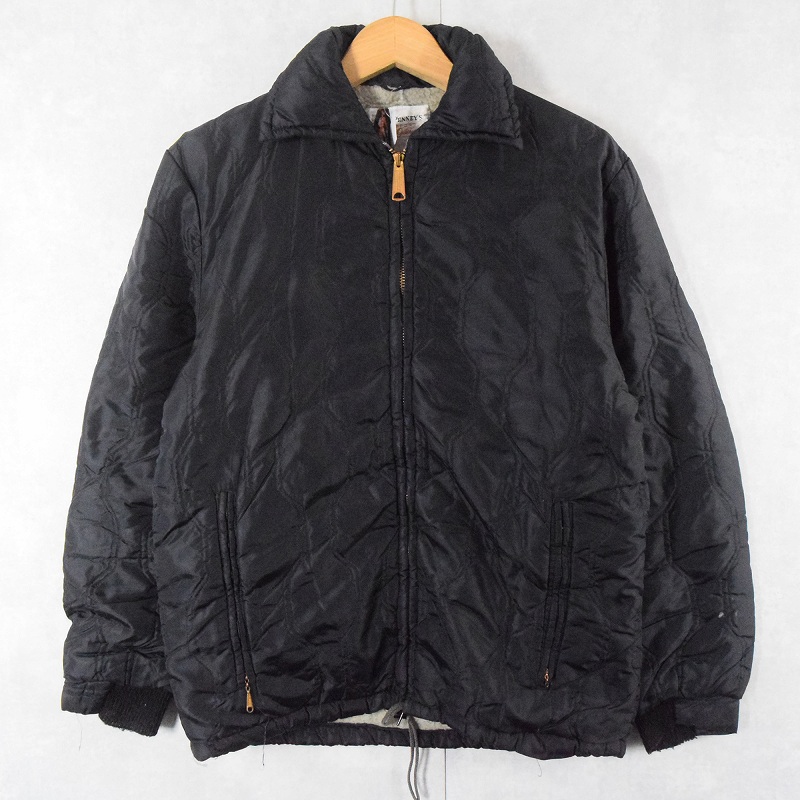 60's PENNEY'S 裏ボア 中綿入り キルティングジャケット BLACK