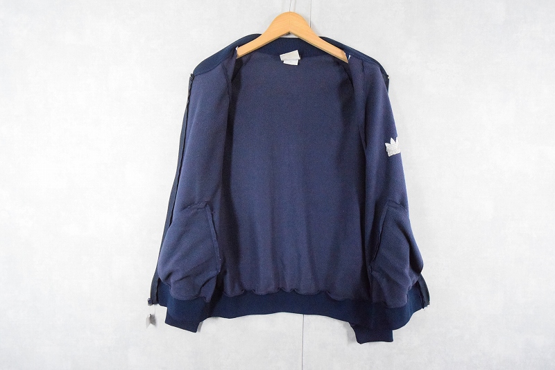【新作入荷!!】  アディダス 80s 80年代 アメリカ製 ジャージ ネイビー 紺 トップス