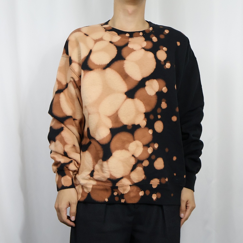 OPEN AIR OUTFITTERS ブリーチ加工 スウェット M