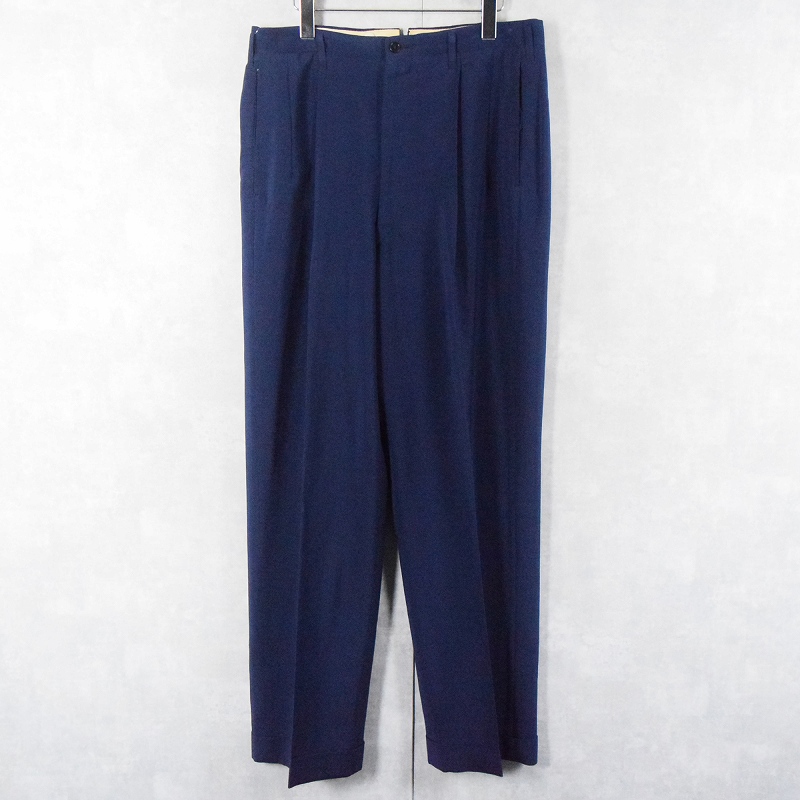 50's〜 2タックスラックス NAVY W33