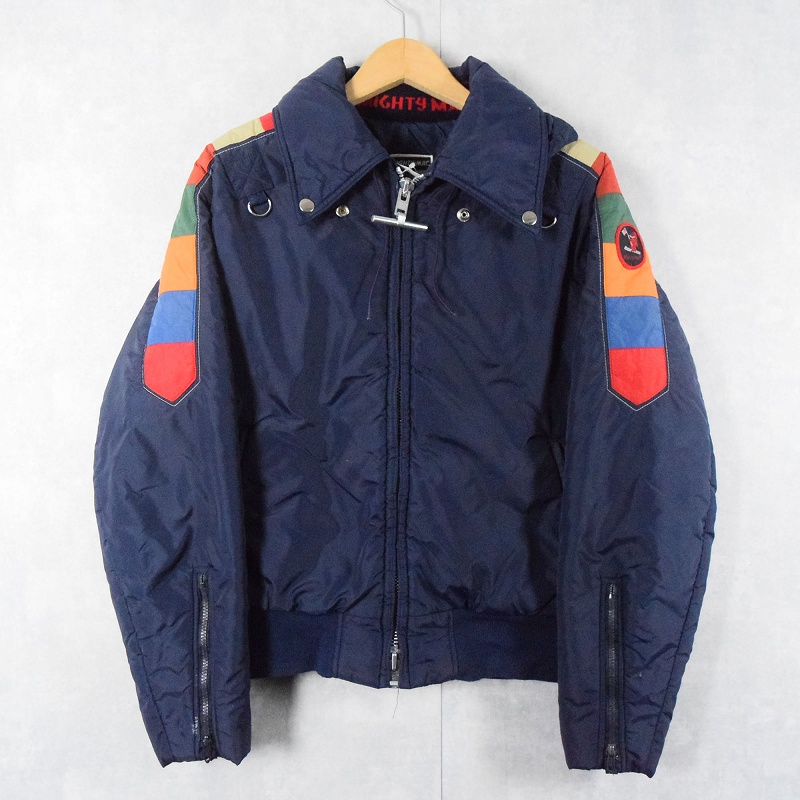 80年代 80s 70年代 70s アメリカ製 マイティマック 紺 ネイビー