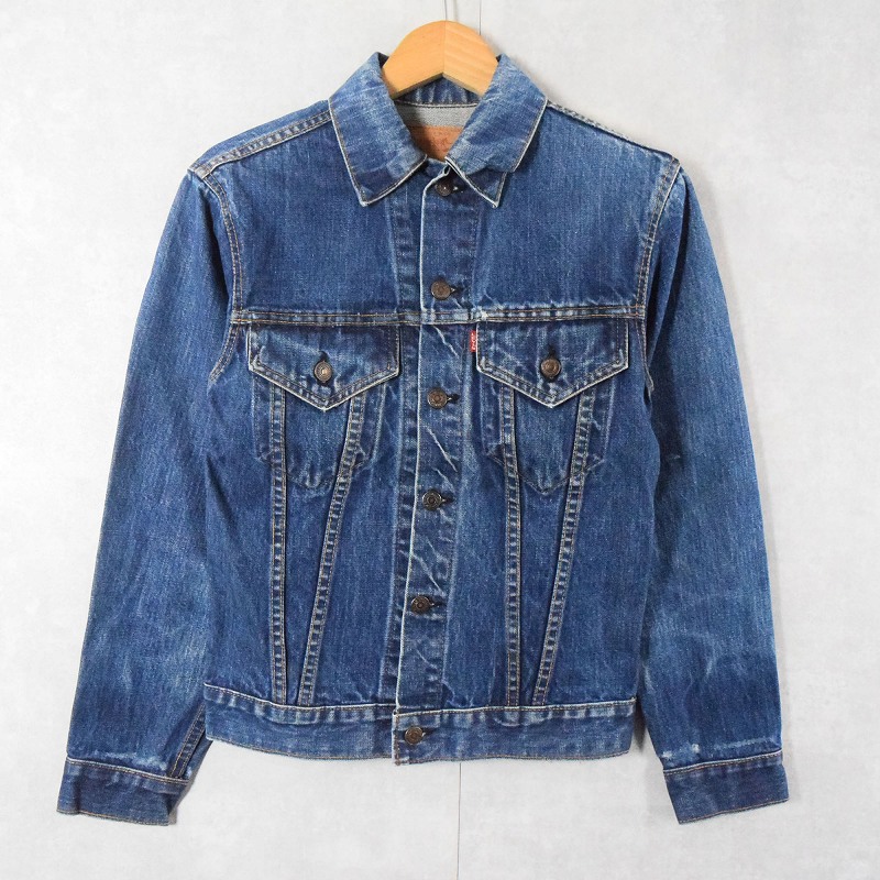 60〜70's LEVI'S 70505 BIGE 最終モデル USA製 デニムジャケット