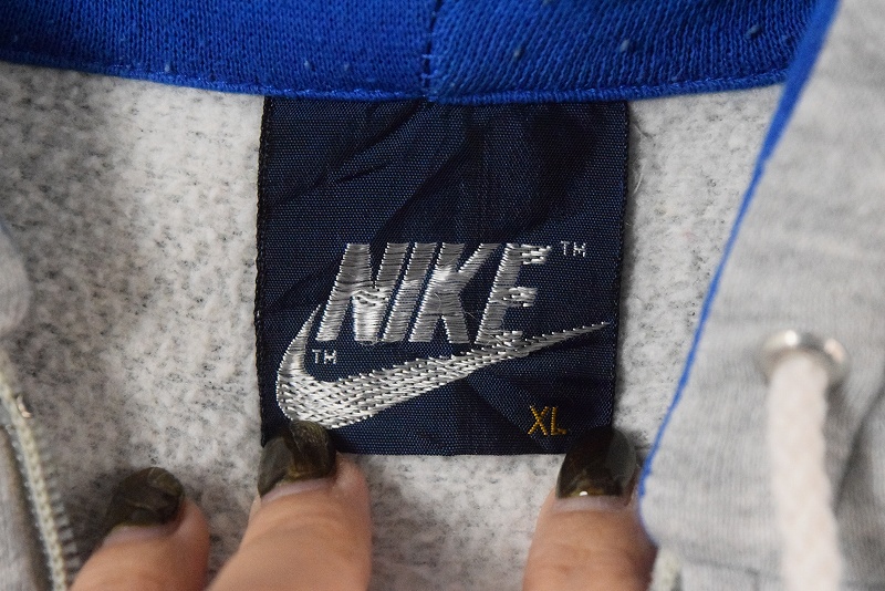 NIKE ナイキ 再構築 パッチワーク スウェット ブルー ドッキング