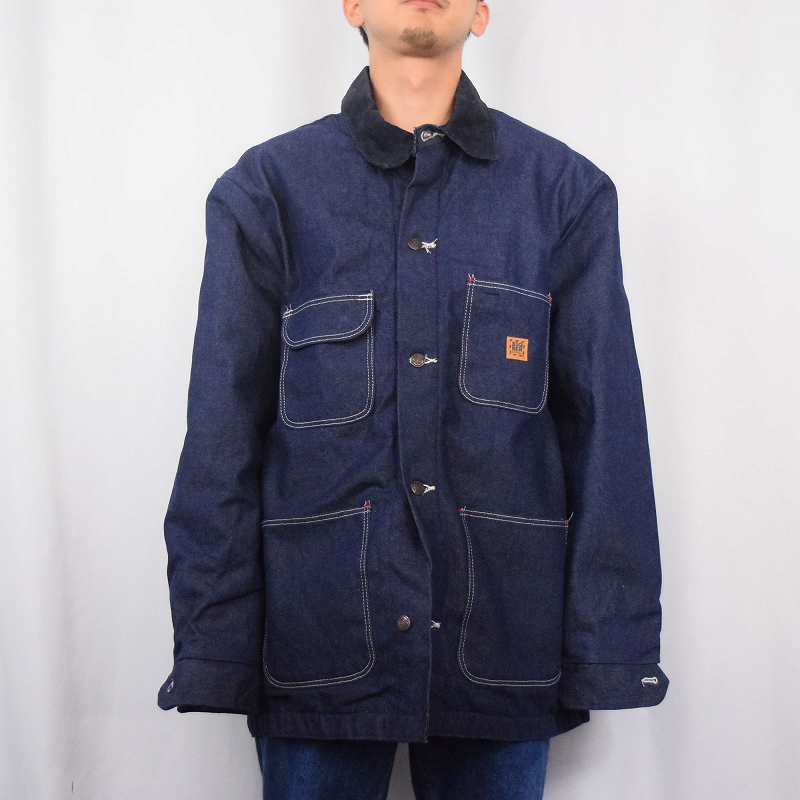 70〜80's BIG BEN ブランケットライナー デニムカバーオール SIZE48