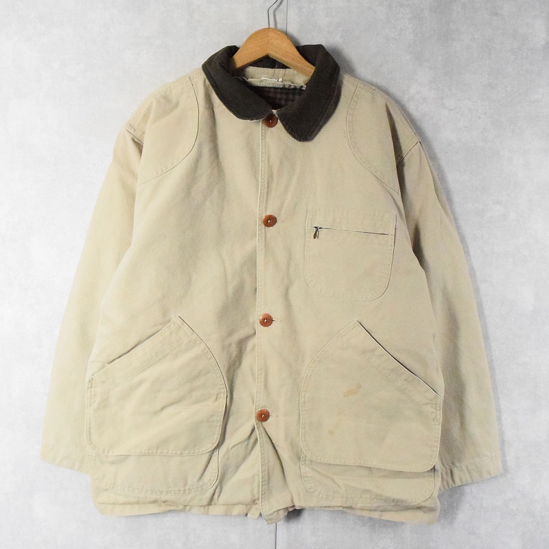 80〜90's L.L.Bean USA製 プリマロフトライナー付き ダックハンティングジャケット L