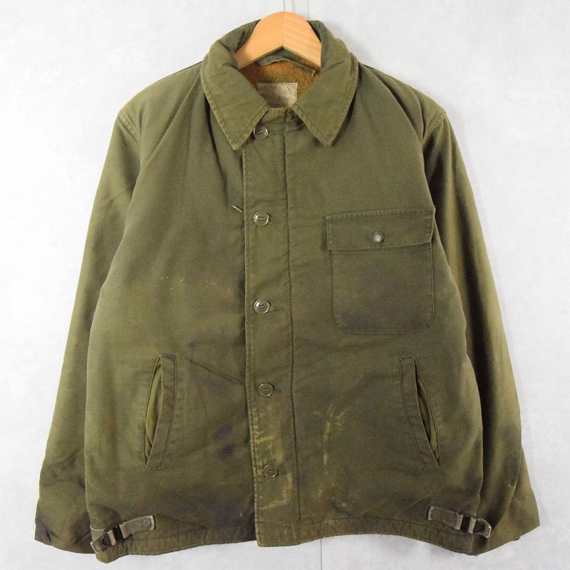 公式ファッションブランド通販サイト 80s 80年代 ビンテージ古着屋 | 海軍 カーキ 米軍 アメリカ軍 ジャケット・アウター