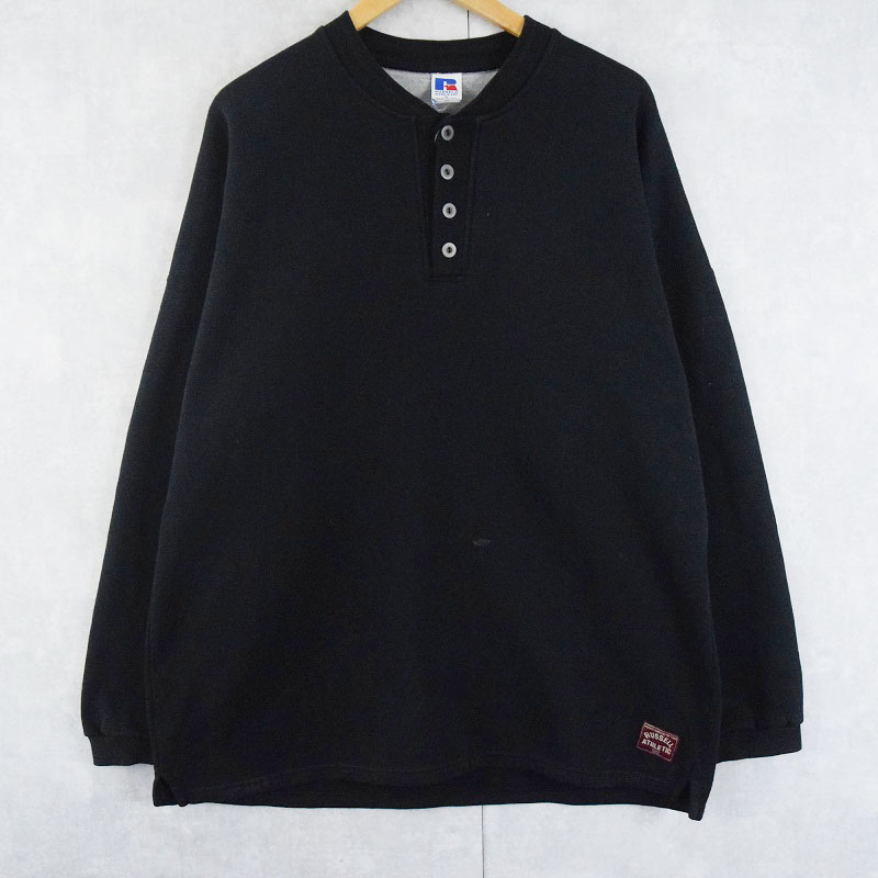 【オンライン限定商品】  90年代 ブラック 黒 アメリカ製 ラッセルアスレチック 90s トップス