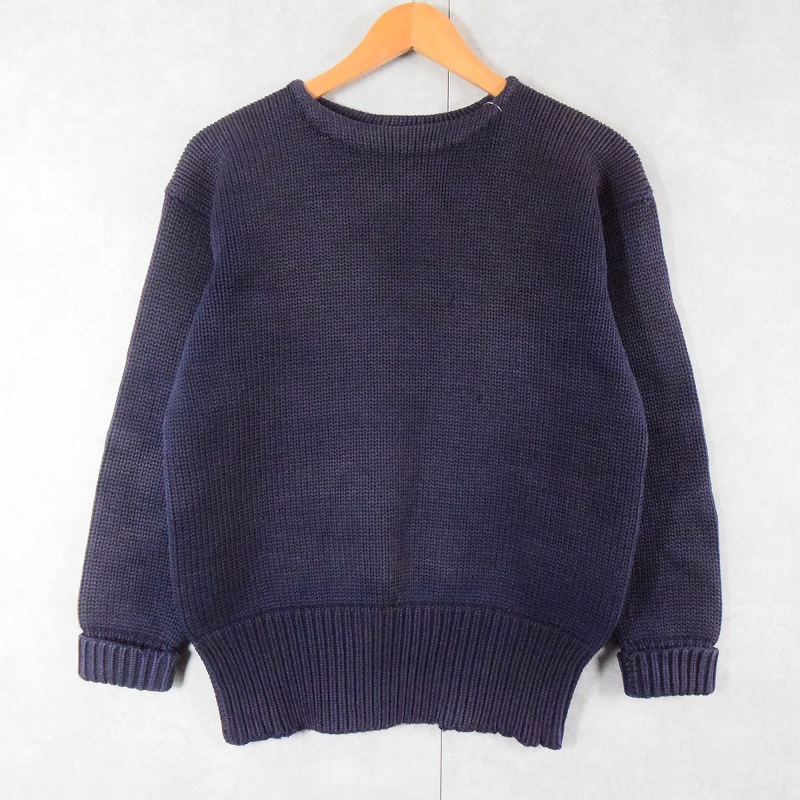 限定価格セール！ 50's〜 ウールニットセーター NAVY トップス