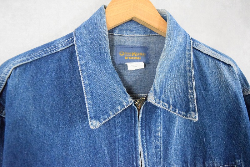 オシュコシュ ヴィンテージ デニムジャケット 70s 80s USA製 38 70s 80s 70年代 80年代 オシュコシュ アメリカ製 デニム