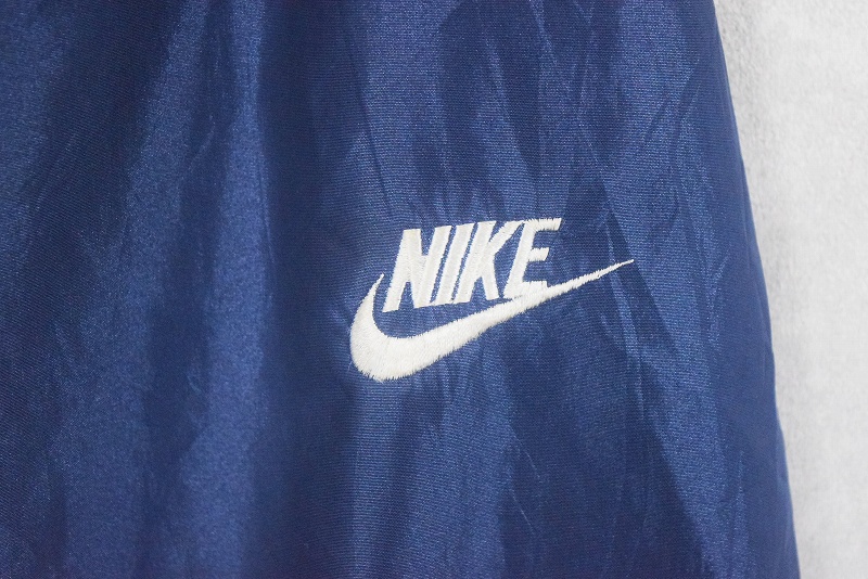 80s ナイキ(NIKE) 紺タグ サイドライン入りスウェットパンツ