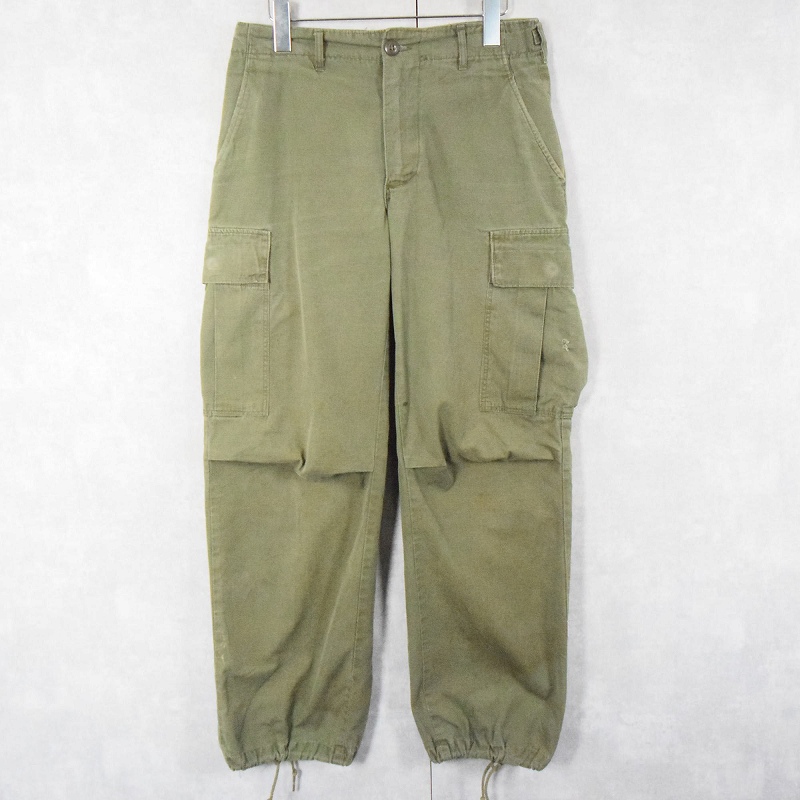 U.S ARMY 60sジャングルファティーグパンツ　軍パン