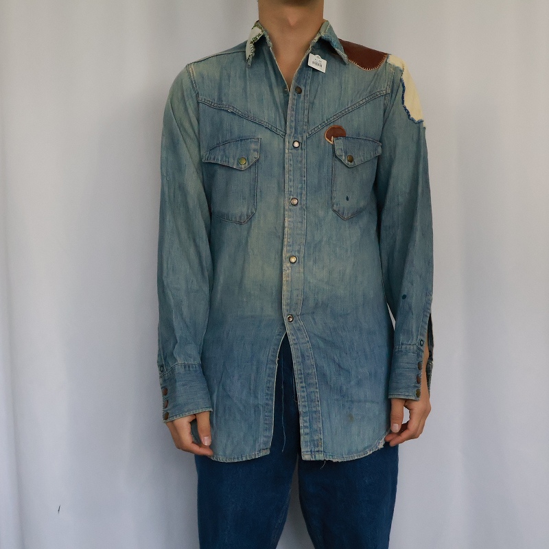 50年代 60年代 50s 60s 長袖シャツ カスタム モンゴメリーワード